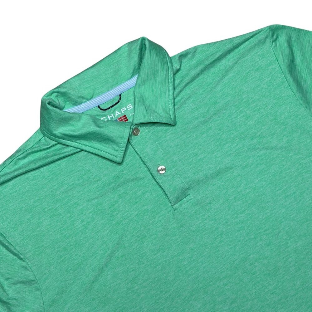 Chaps Performance Polo Mint Green Size XXL